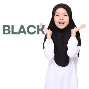 এই হিজাবটি গরমের জন্য আরামদায়ক কালো - 4
