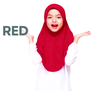 শীতের জন্য আরামদায়ক হিজাব , লাল কালার - 9