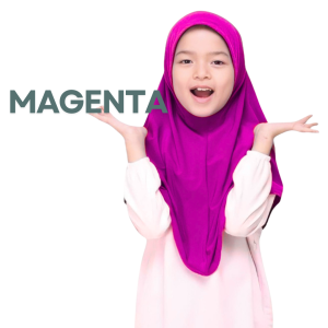 শীতের জন্য আরামদায়ক হিজাব, ম্যাজেন্টা  কালার - 4